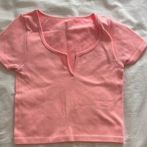 aeropostale soft coral/pink tank